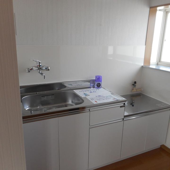 茨城県石岡市南台3(一戸建)の賃貸物件のキッチン