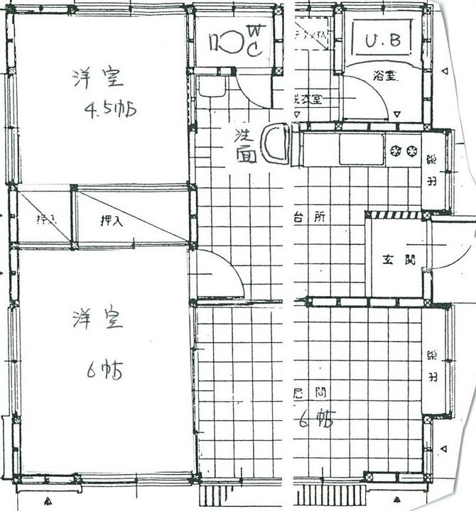 茨城県石岡市南台3(一戸建)の賃貸物件の間取り