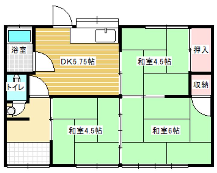 岡山県倉敷市連島町連島(一戸建)の賃貸物件の間取り
