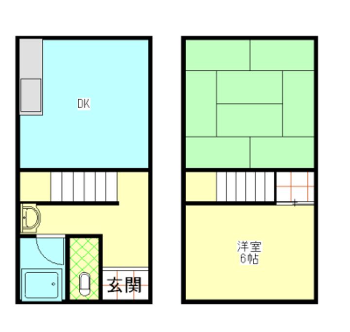 たんぽぽの間取り