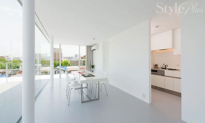 Harvey Residenceの居間