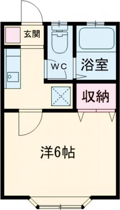 ソルレヴァンテBの間取り