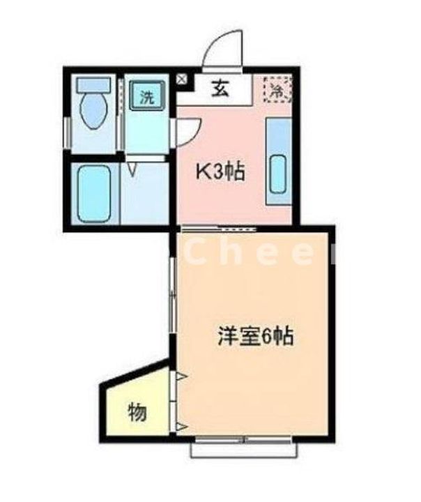 オウル赤塚(OWL赤塚)の間取り