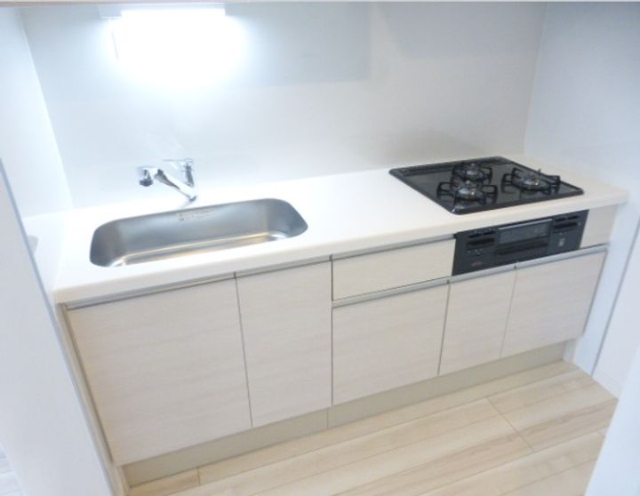 東京都港区高輪2(マンション)の賃貸物件のキッチン