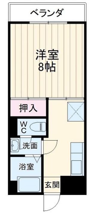 新屋第一マンションの間取り