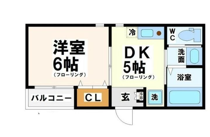 トモミハイムの間取り