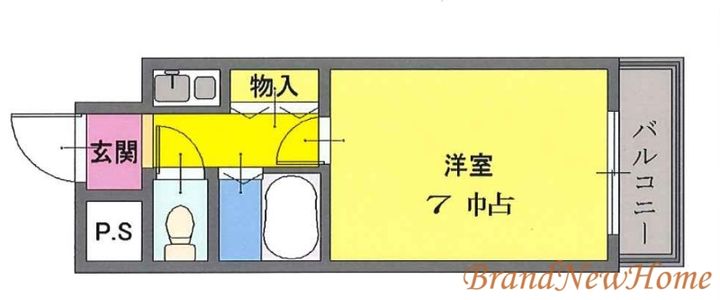 マスターズエル鳳東26の間取り