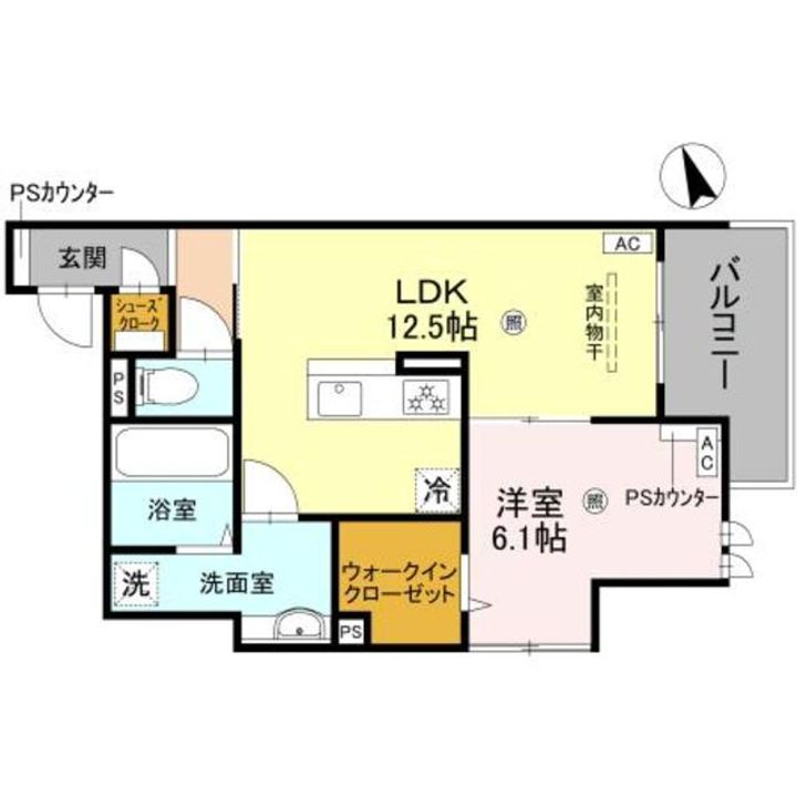 パサログランデ鳳中町の間取り