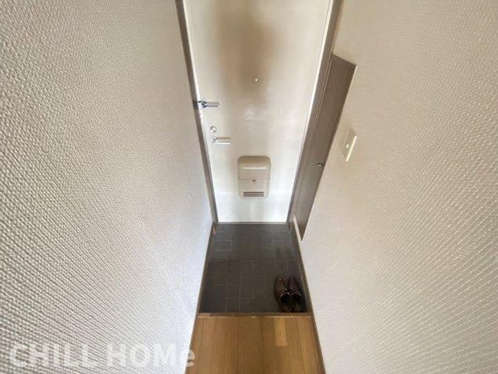 群馬県高崎市下中居町(アパート)の賃貸物件の玄関