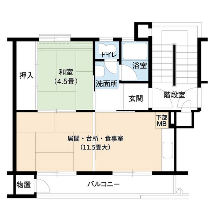 UR知立の間取り