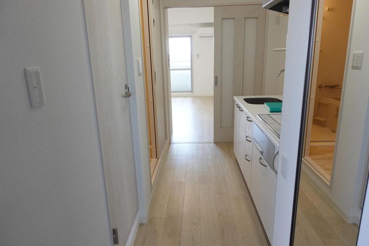 ルネス武富IIの玄関