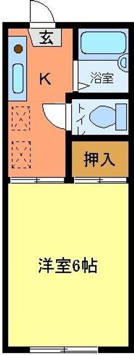 ジュネス弐番館の間取り