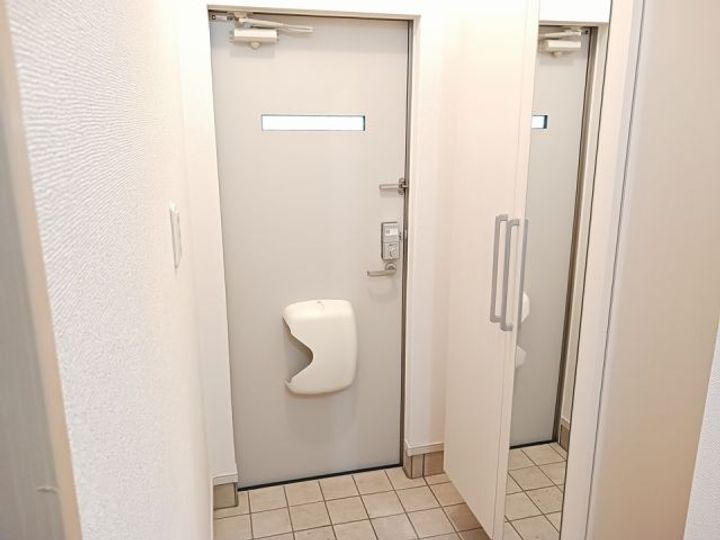 茨城県土浦市中神立町(アパート)の賃貸物件の玄関