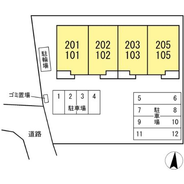 La mer Kou(ラ・メール コウ)の地図