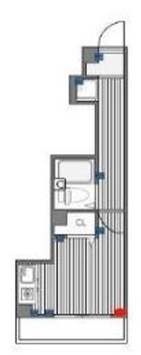 東京都中野区東中野5(アパート)の賃貸物件の間取り