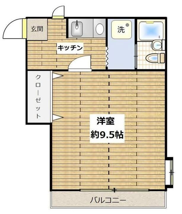 ボヌール恵比寿の間取り