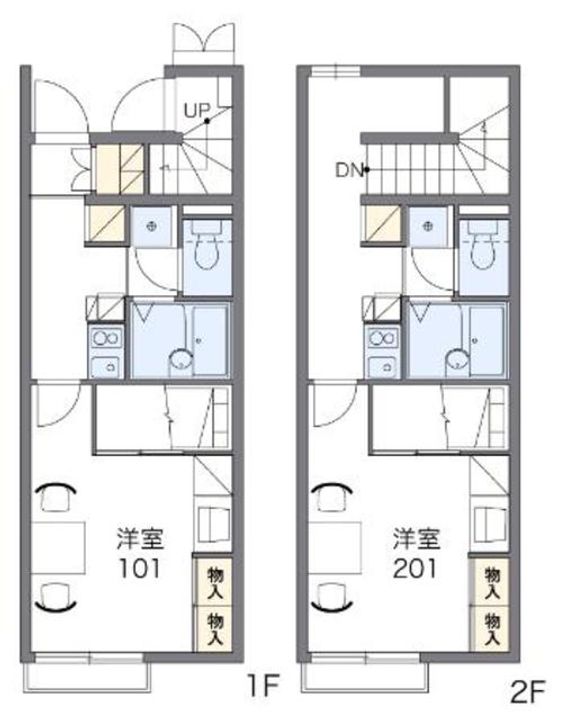 レオパレス純III(29306)の間取り