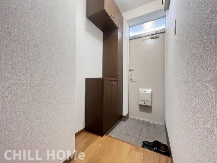 群馬県高崎市棟高町(アパート)の賃貸物件の玄関