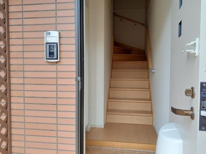 栃木県宇都宮市駒生町(アパート)の賃貸物件の玄関