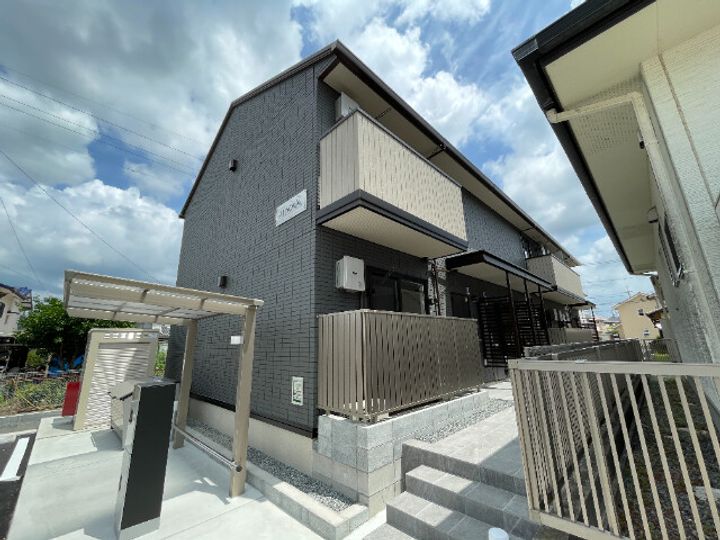 岡山県総社市小寺(アパート)の賃貸物件の外観