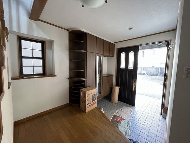 広島県広島市西区古江新町(一戸建)の賃貸物件の玄関