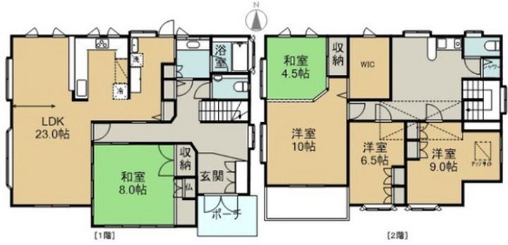 広島県広島市西区古江新町(一戸建)の賃貸物件の間取り