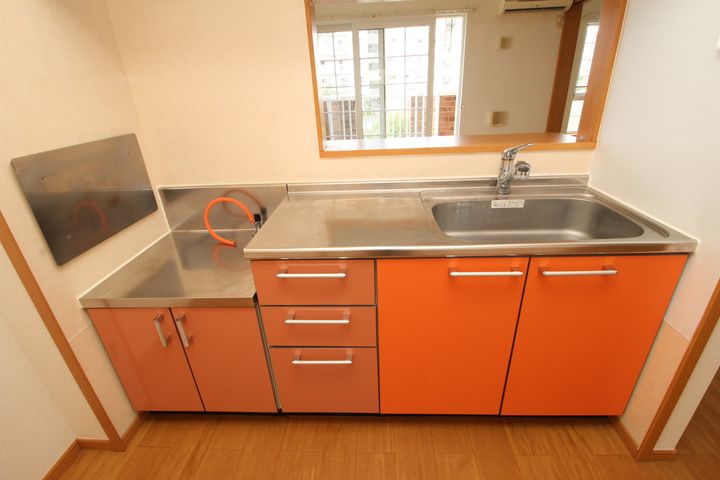 ラックヒルズBのキッチン