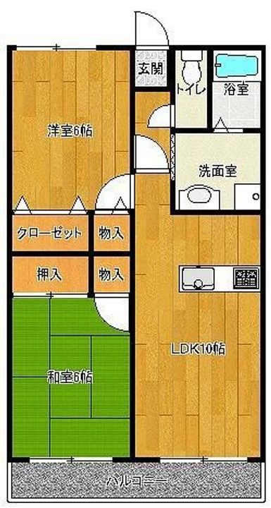 メゾン・ソレイユの間取り