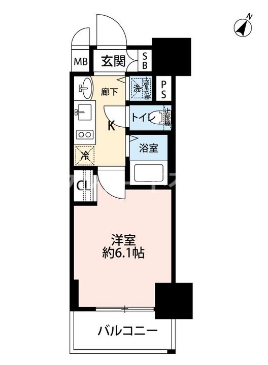 プレサンス梅田北デイズの間取り
