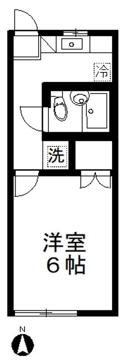 ホークハイツの間取り