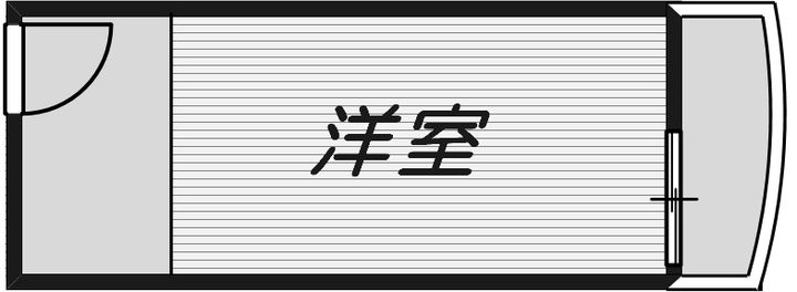 大阪府箕面市今宮3の賃貸マンションの間取り