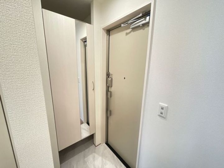 群馬県高崎市あら町(アパート)の賃貸物件の玄関