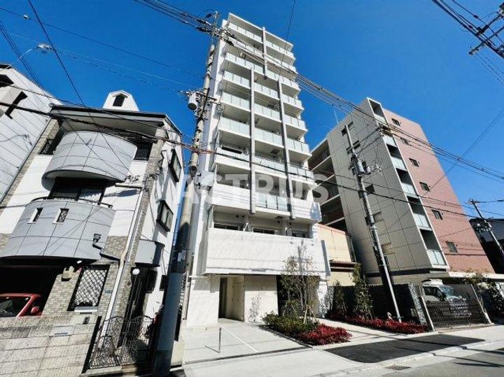 大阪府大阪市東住吉区北田辺1(マンション)の賃貸物件の外観