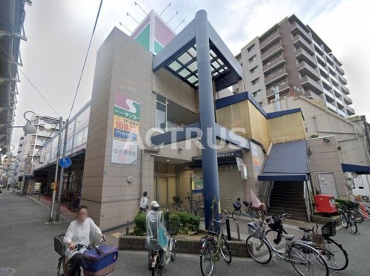 大阪府大阪市東住吉区北田辺1(マンション)の賃貸物件の周辺