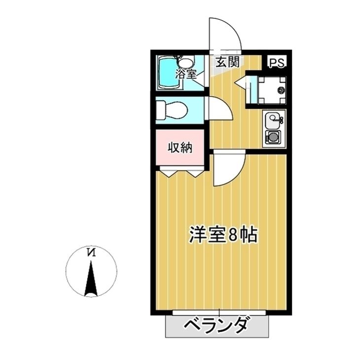 ブールバール北園の間取り