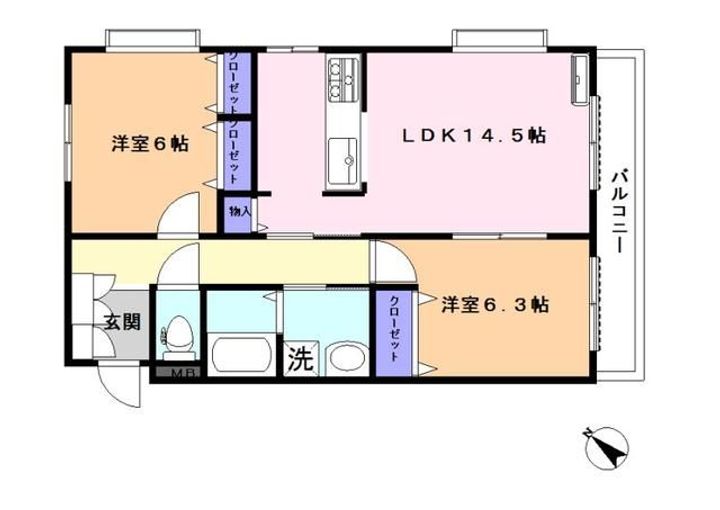 リグレットTNの間取り