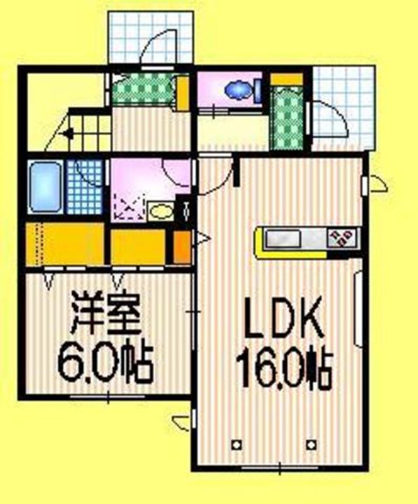 東京都世田谷区北烏山9(マンション)の賃貸物件の間取り