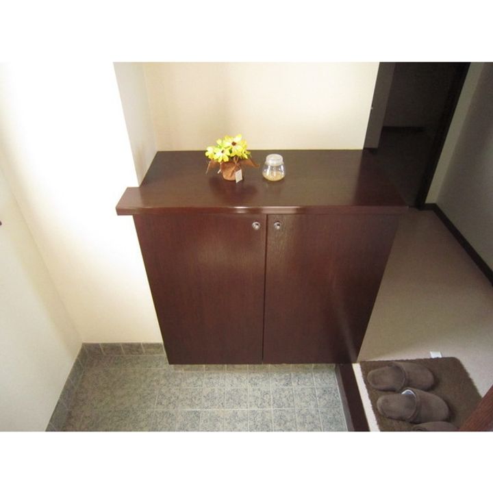 シャスターハイムの玄関