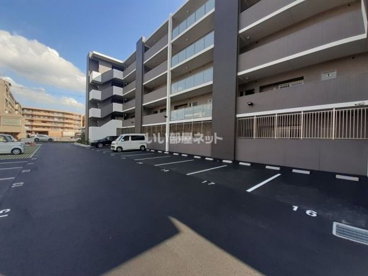 京都府京田辺市河原御影(マンション)の賃貸物件の地図