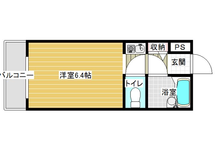 スカイキャンパス旭ヶ丘の間取り