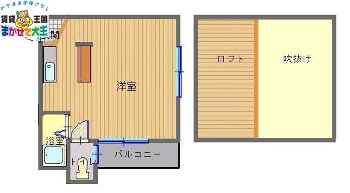 キャッスル昭和の間取り