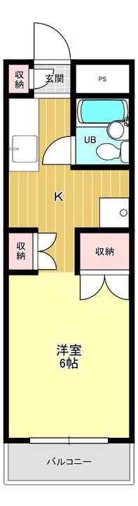 渡辺レジデンスの間取り