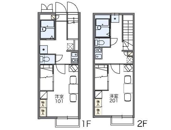 レオパレス良の間取り