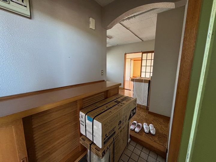 メゾンソニーの玄関