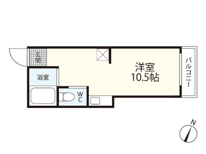 大松庚午ビルの間取り