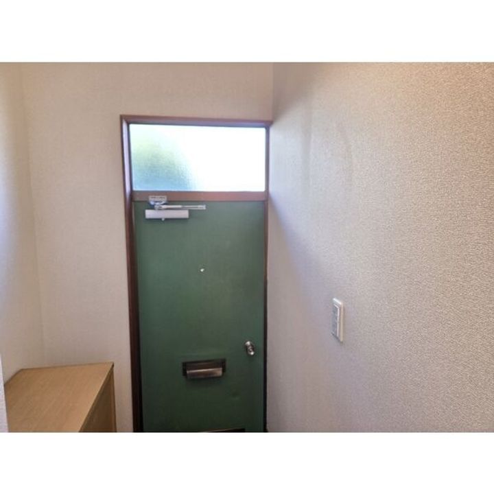 栃木県宇都宮市上戸祭町(アパート)の賃貸物件の玄関