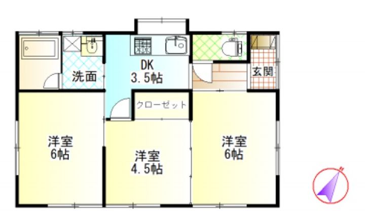 群馬県渋川市伊香保町伊香保(一戸建)の賃貸物件の間取り