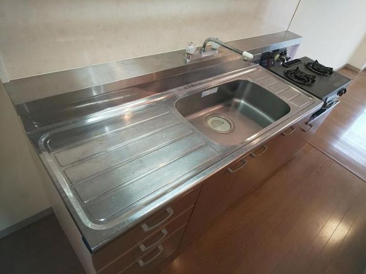 高知県高知市鴨部1(マンション)の賃貸物件のキッチン