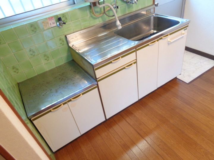 滋賀県湖南市平松(アパート)の賃貸物件のキッチン