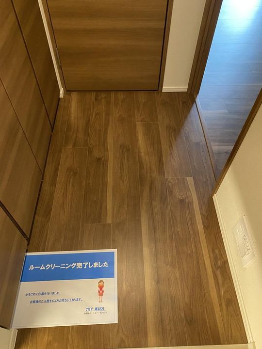 ブランズタワー芝浦の玄関